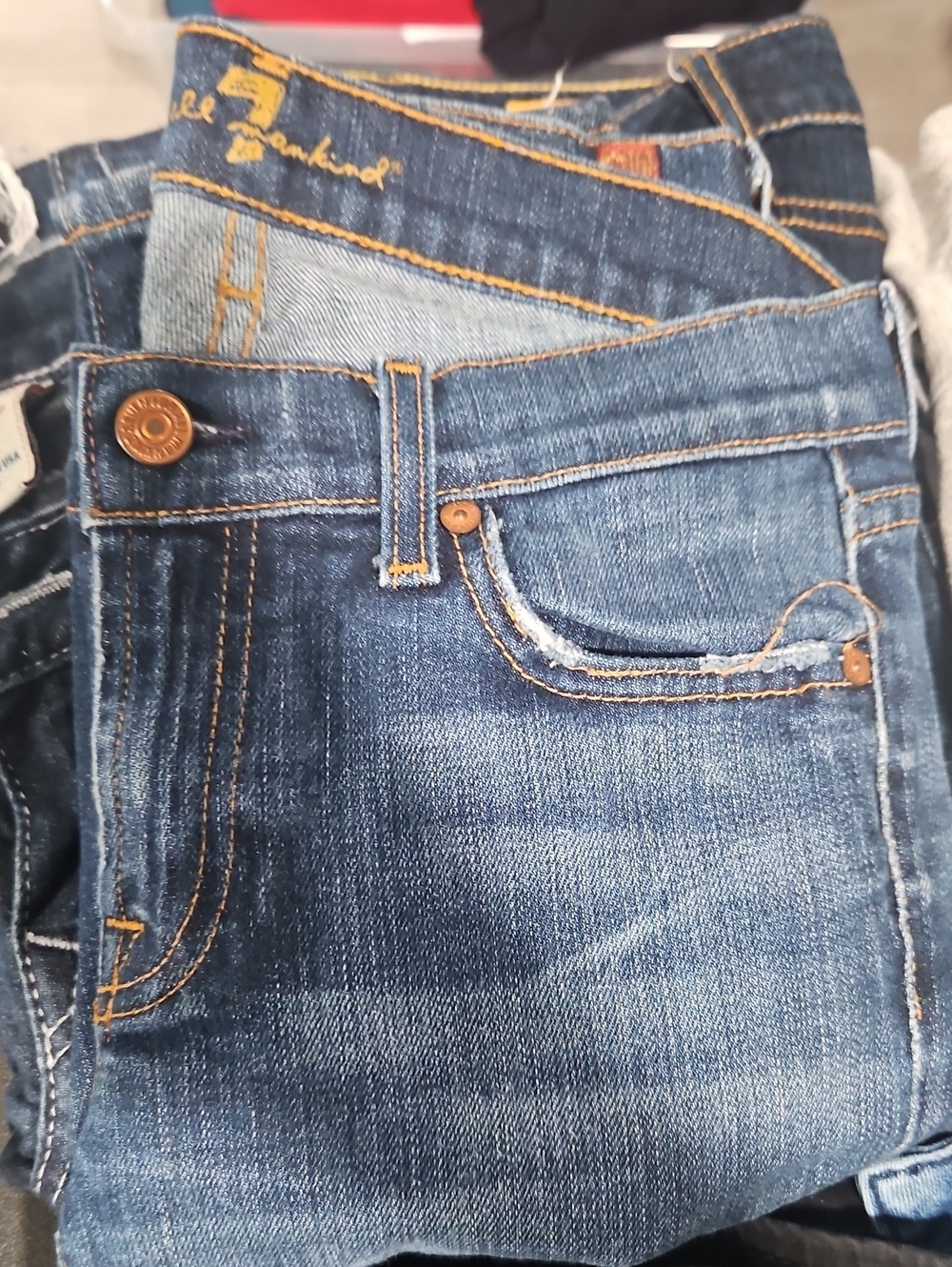 Women’s Blue Denim Jeans - Casual Stretch Slim Fit